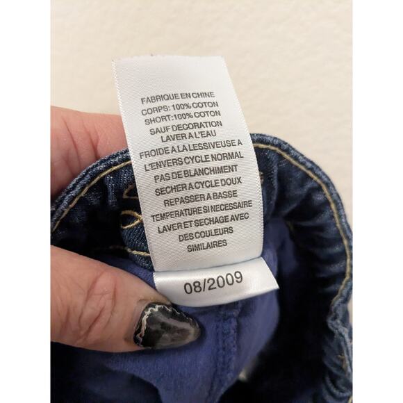 Retro Levis Jean Denim Skort Big Girls Size 12 - Picture 8 of 8